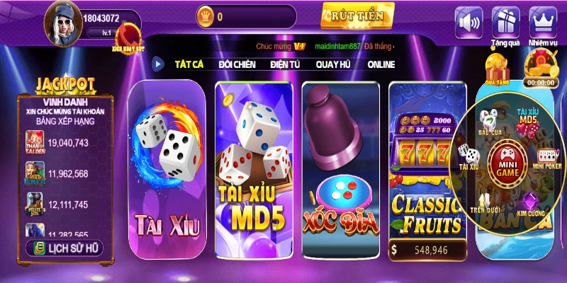 Mini Poker là một trò chơi nhỏ thuộc sảnh game slot