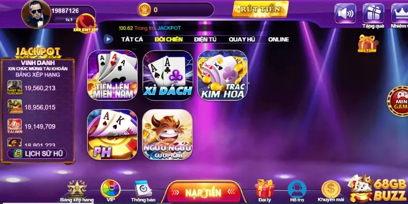 Sơ lược thông tin về trác kim hoa 68 game bài